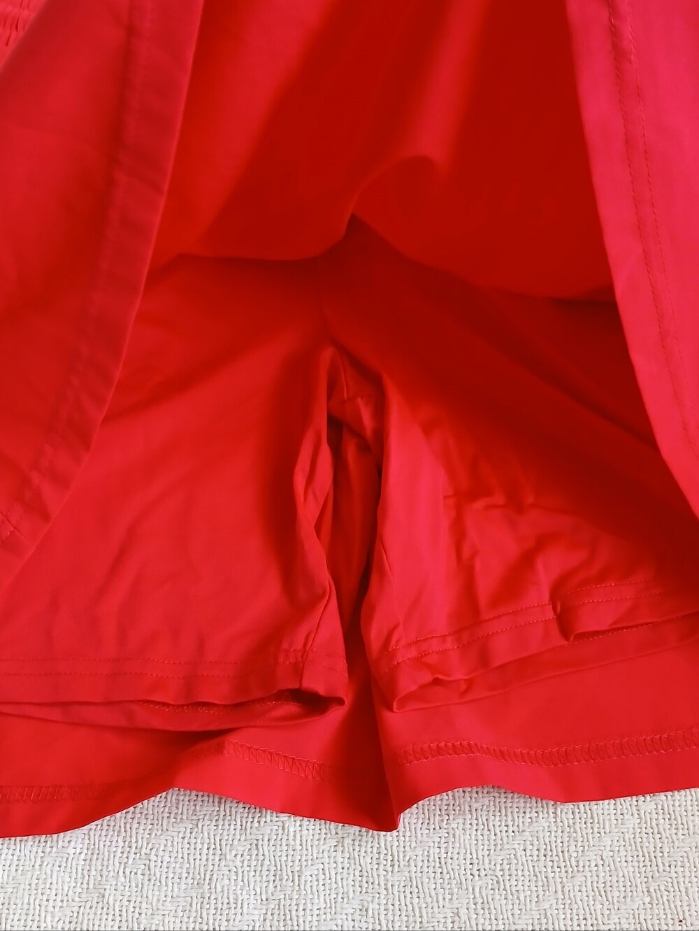 torrid ♡ mini 2fer active dress stretch woven with active shorts - Picture 5 of 9